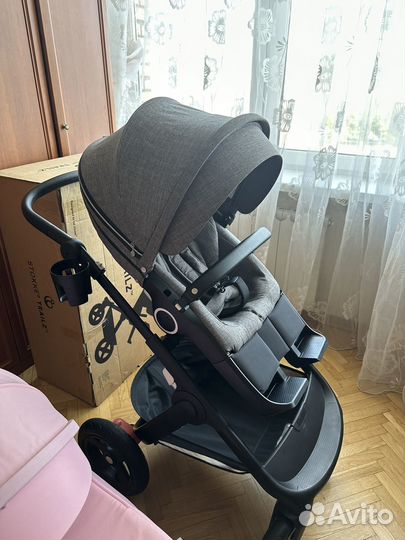 Коляска stokke trailz 3 в 1