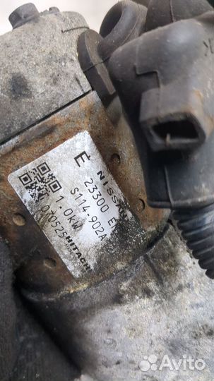 Стартер Nissan Qashqai, 2007