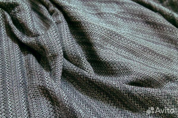 Слинг с шерстью Нати Испир Грей