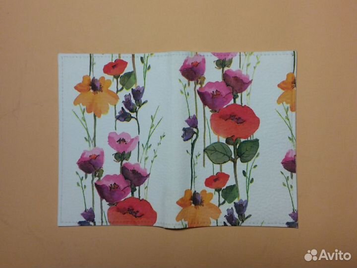 Обложка на паспорт кожаная