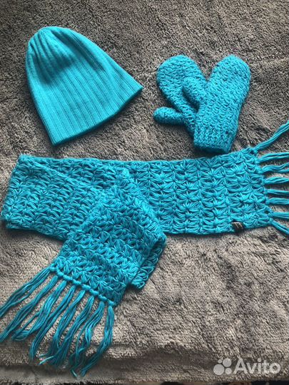 Комплект шапка/шарф/варежки Alessandro Frenza