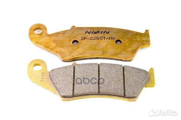 Тормозные колодки nissin 2P-225ST-MX 2P-225ST-M