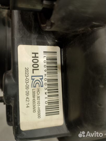 Фара левая 92101H5000 Hyundai Solaris