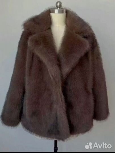 Искусственная шуба под норку