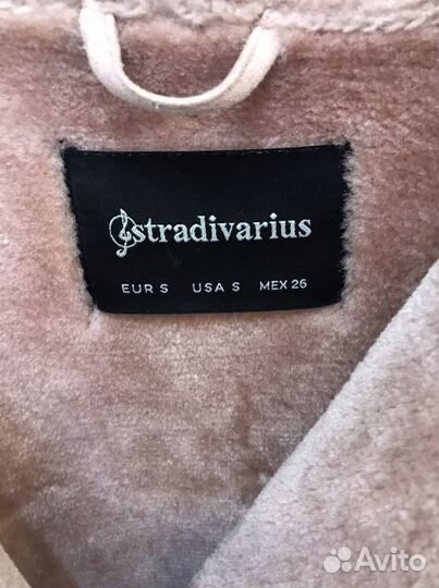 Дубленка, плащ, тренч, куртка stradivarius 42 44