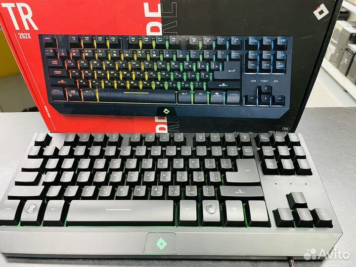 Клавиатура Red Square Tesla TKL RGB 2020 / новая