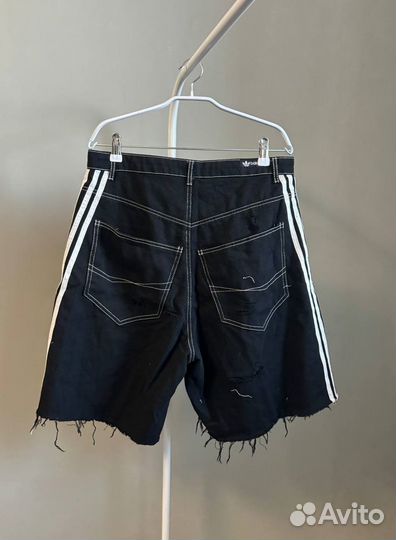 Шорты Distressed Balenciaga Adidas
