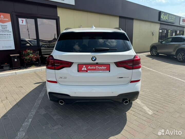 BMW X3 2.0 AT, 2018, 92 800 км