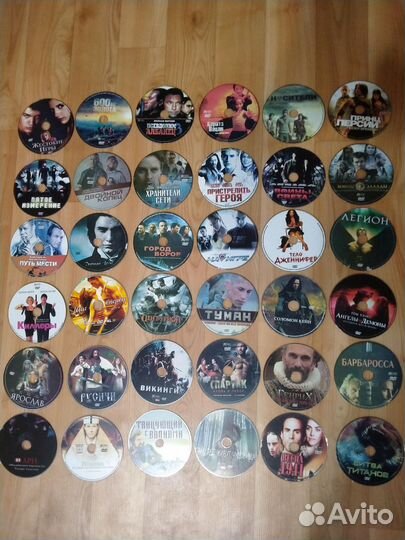 Диски DVD фильмы
