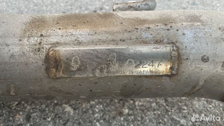 Трасса выхлопная Nissan Skyline V35