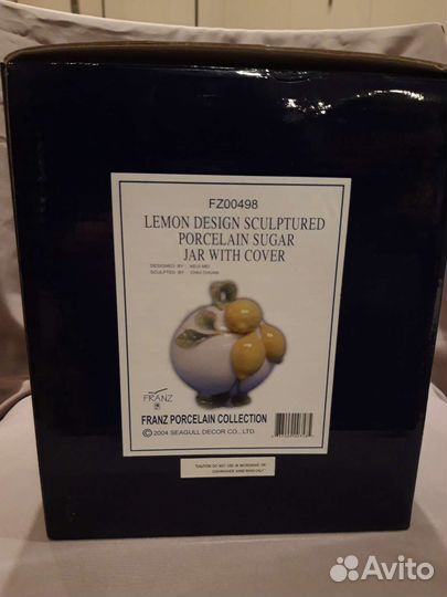 Franz Porcelain. Сахарница