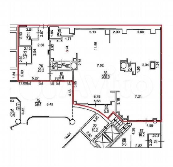Сдам торговое помещение, 271 м²