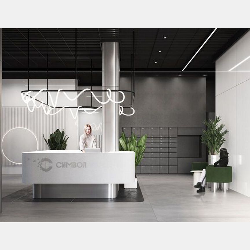 1-к. квартира, 43,9 м², 12/27 эт.