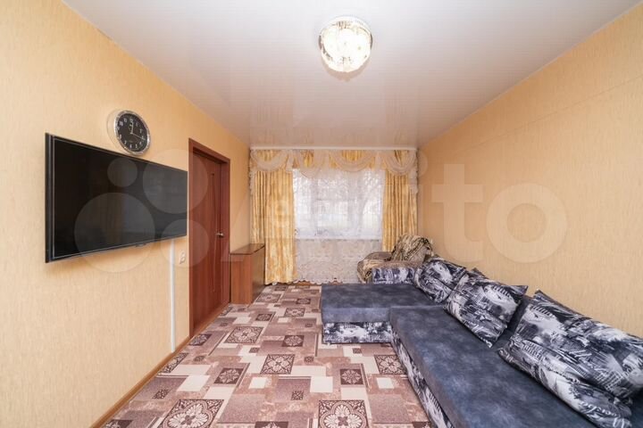 3-к. квартира, 47,1 м², 1/5 эт.