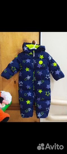 Зимний комбинезон для мальчика