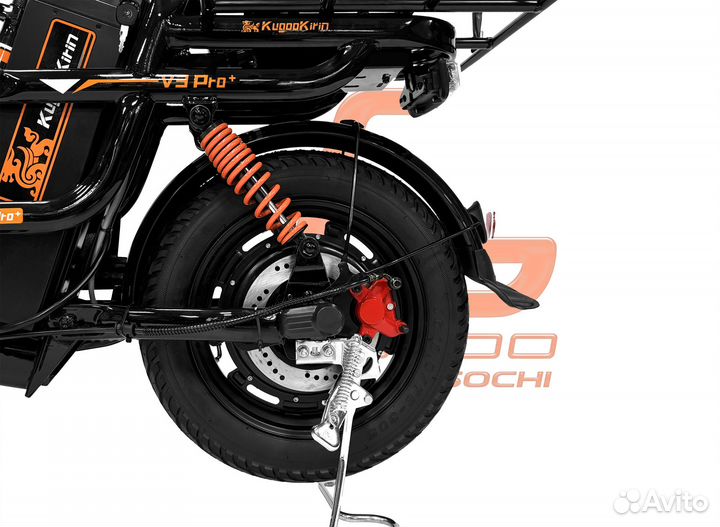 Электровелосипед монстр от Kugoo 60v колхозник
