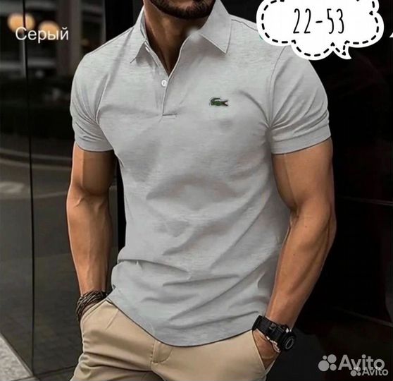 Футболка мужская Lacoste 48-56р