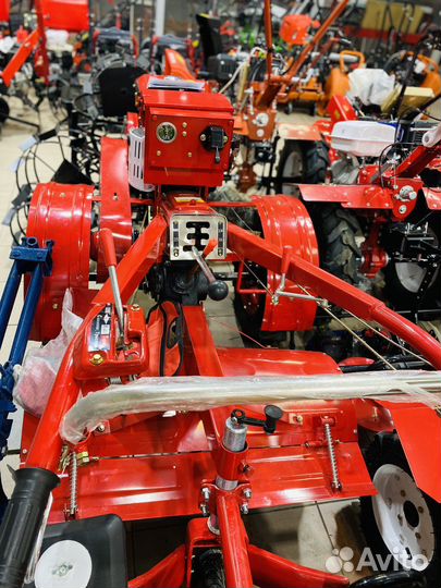 Тяжелый мотоблок Хопер 15Е(Вод охлаждение)