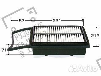Фильтр воздушный, VIC (Япония) A-527