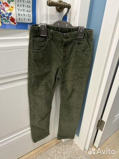 Джинсы sysley вельвет