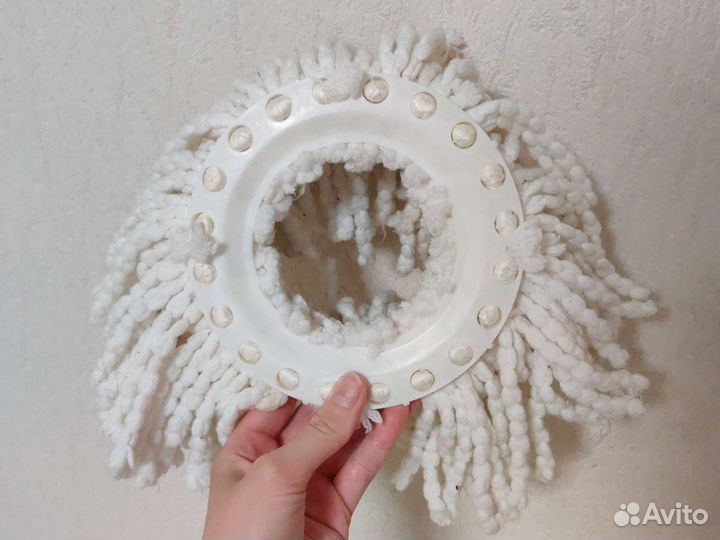 Новая насадка для швабры круглая 15,5 см