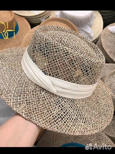 Шляпа соломенная