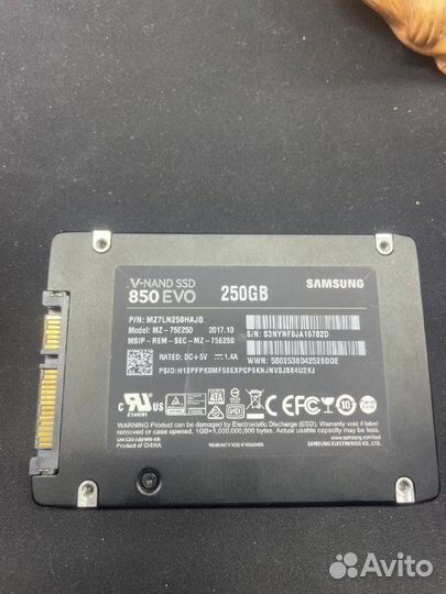 SSD Samsung 850 Evo 250Gb