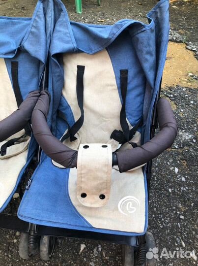 Прогулочная Коляска для двойни бу
