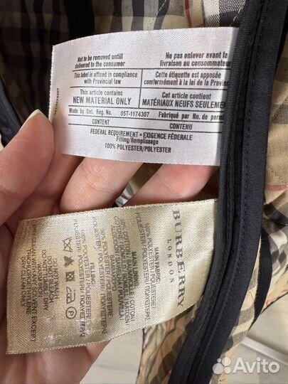 Burberry куртка оригинал