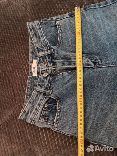 Джинсы широкие для девочки 140-155