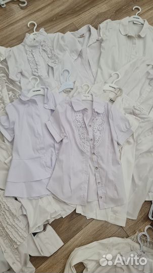 Школьная форма, блузы 130-160 см