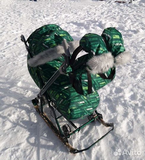 Санки коляска Nika