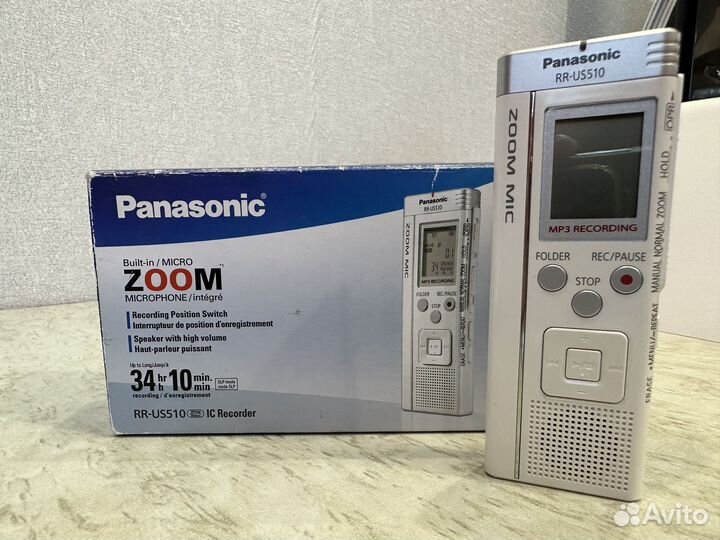 Диктофон Panasonik RR-US510