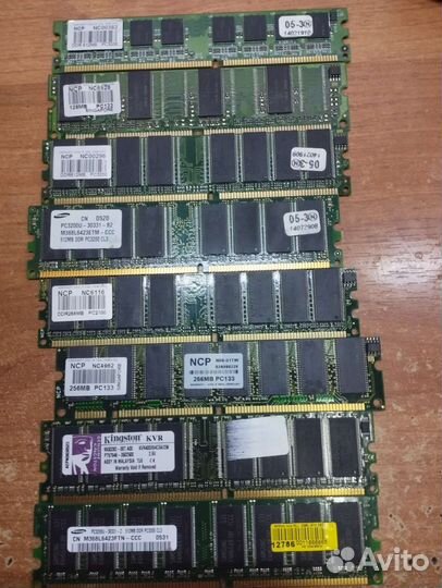 Оперативная память ddr1 256mb 512mb