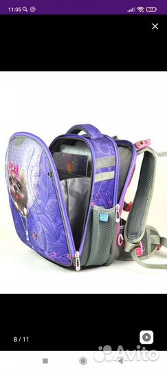 Ранец школьный для девочки, портфель, рюкзак
