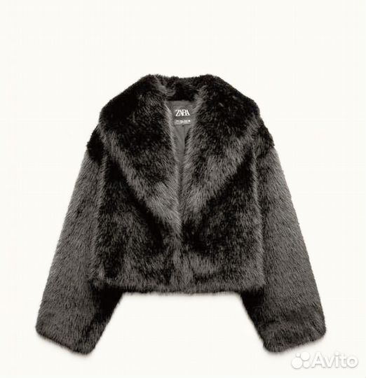 Шуба Zara экомех