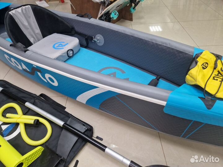 Жесткий каяк байдарка надувной Coasto 360cm