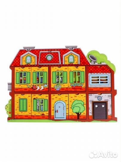 Детский сюжетный пазл Уютный дом, Пекарня