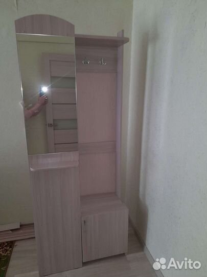 Вешалка в прихожую с обувницей