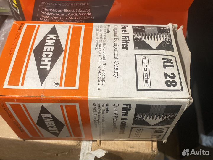 Фильтр knecht KL 28