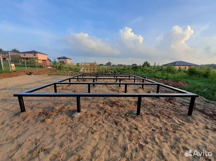 Фундамент винтовые сваи