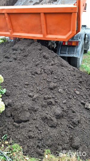 Плодородная земля для газона, торф, навоз перегной