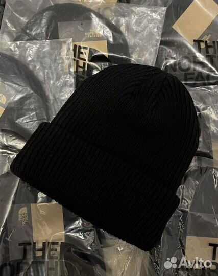 Шапка the north face черная
