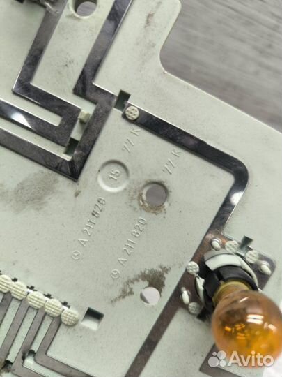 Плата фонаря задняя левая Mercedes E-Class W211