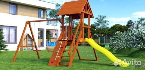 Детская площадка для игры на даче