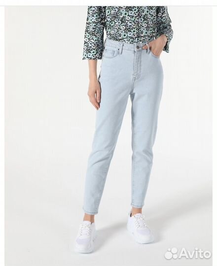 Джинсы мом женские 42