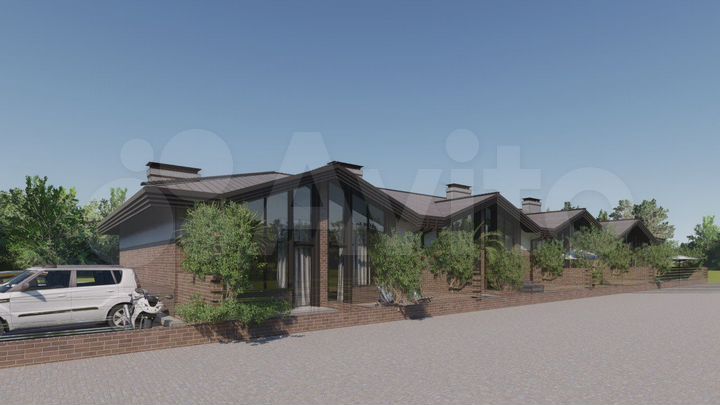 Таунхаус 45 м² на участке 1 сот.