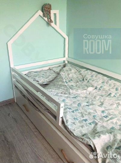 Детская кровать домик