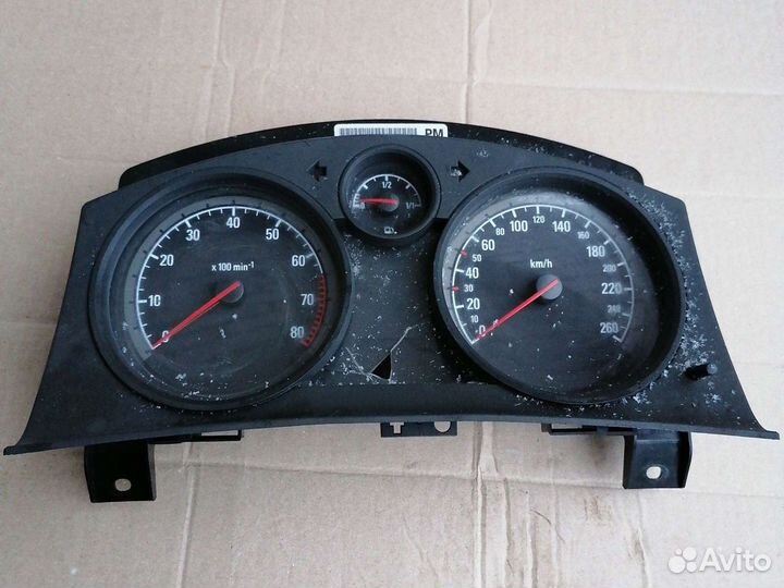 Опель астра н щиток приборов