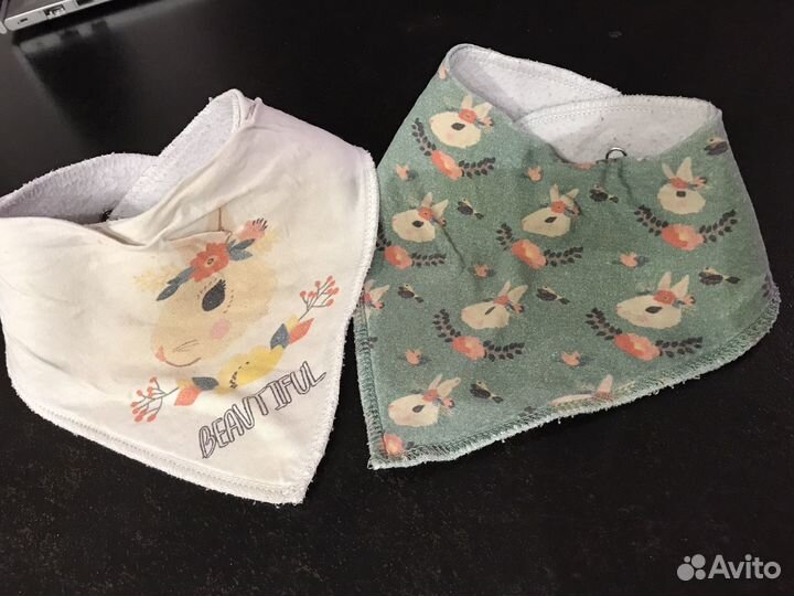 Муслиновые слюнявчики